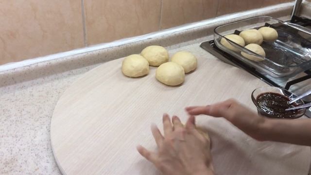 Домашние Булочки с Посыпкой Штрейзель. смотреть онлайн