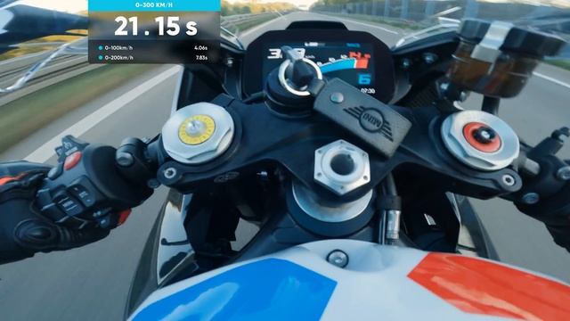 BMW M1000RR | ACCELERATION ? 0-300 KM/H - PURE SOUND