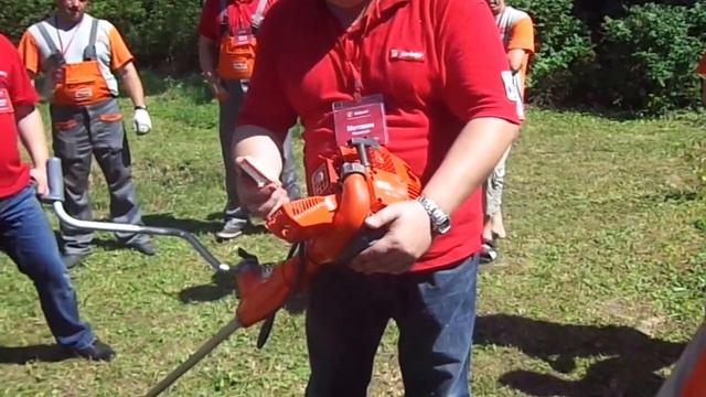 Бензокоса Oleo-Mac BC 420 T смотреть онлайн