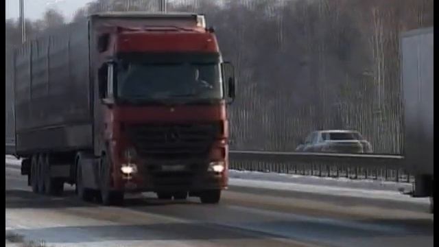 Южноуральские дороги закрыли для большегрузов. Куда не пустят фуры? смотреть онлайн