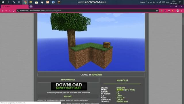 How to Download SkyBLock Minecraft PC смотреть онлайн