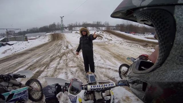 Тренировка на лысой резине \ Новые цепкие подножки \ RRG смотреть онлайн