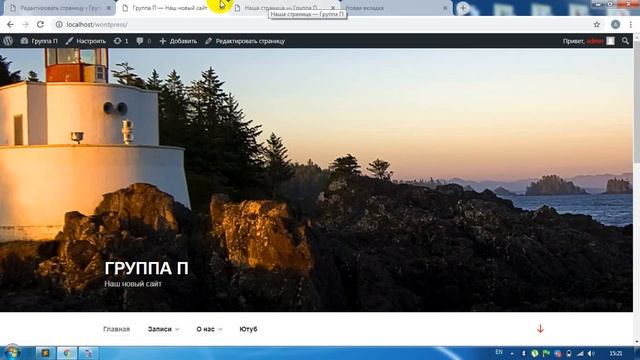 Группа П. Урок 21. Редактор, плагины, виджеты смотреть онлайн