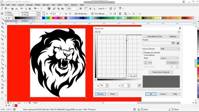 Cara menghilangkan watermark pada gambar di CorelDraw JPEG Ke VECTOR di CorelDraw смотреть онлайн