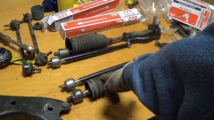 Замена рулевых тяг и наконечников