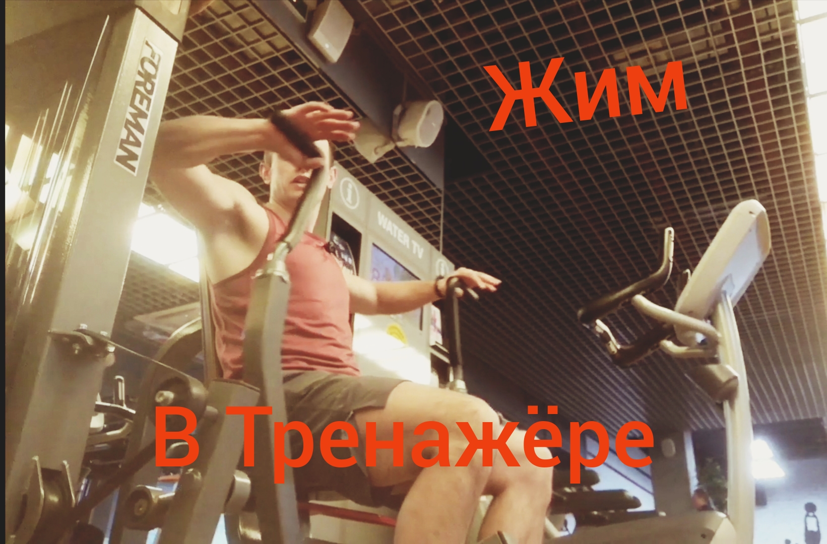 Грудные мышцы / Жим в тренажёре смотреть онлайн