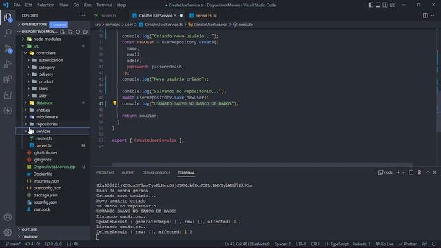 CRUD - NodeJS, Express e TypeORM смотреть онлайн