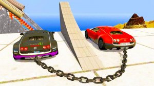 Цепные Машины vs Бесконечный спуск  2 Часть - BeamNG.drive