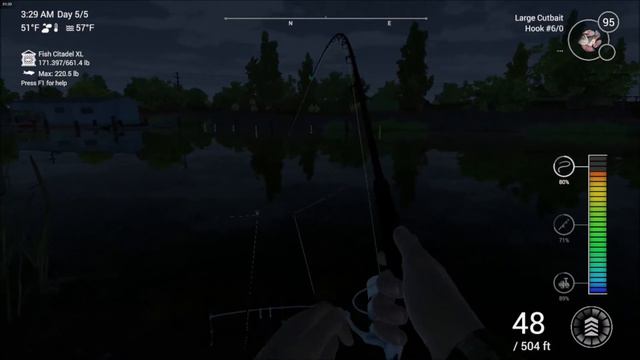Fishing Planet - Bottom Fishing for White Sturgeon in California смотреть онлайн