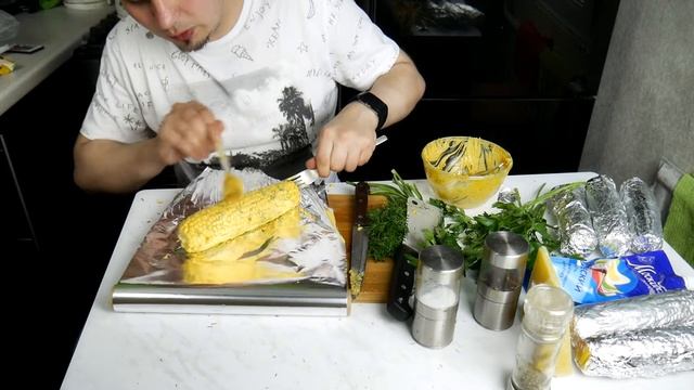 Кукуруза в початках, запеченная с сыром смотреть онлайн