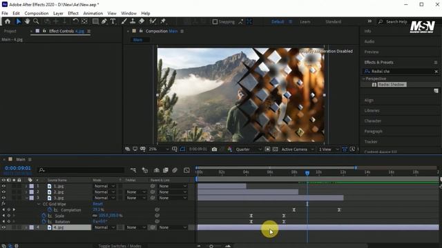 Grid Slide Show Animation in After Effects. |After Effects Tutorial -Slide Show Without Plugins.| ? смотреть онлайн