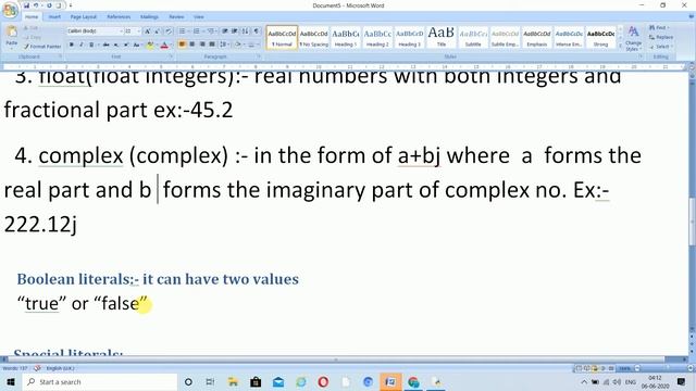 PYTHON TUTORIAL PART-15 | PYTHON TOKENS || PART-3|| смотреть онлайн