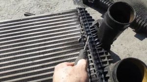 интеркулер замена. неисправность.