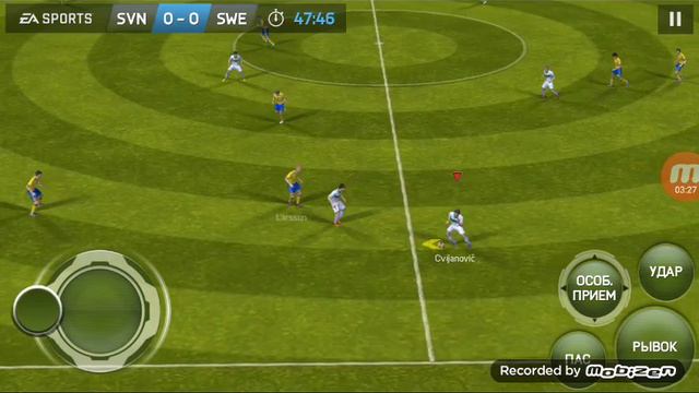 FIFA 2014 Чемпионат Европы 1/8 финала. Ответный матч. Словения-Швеция(1:0)/ Швеция идёт в 1/4 финал смотреть онлайн