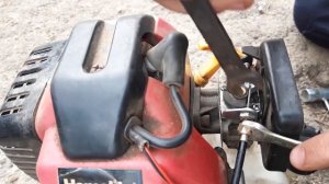 НАСТРОЙКА ДРОССЕЛЬНОЙ ЗАСЛОНКИ БЕНЗОКОСЫ