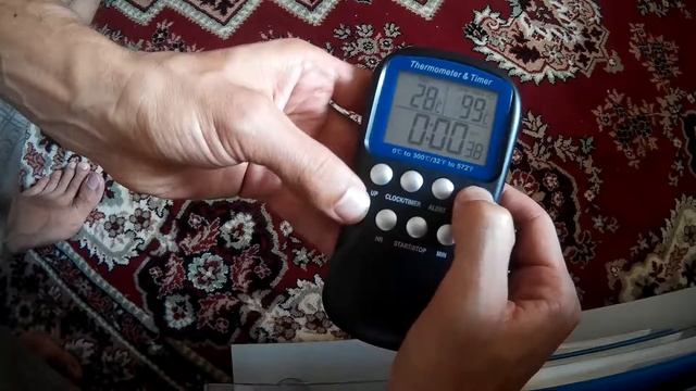 Термометр с таймером для кухни / Digital Probe Kitchen Cooking Food Meat BBQ Thermometer Timer Alar смотреть онлайн