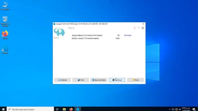 Como instalar y configurar Laragon en Windows смотреть онлайн