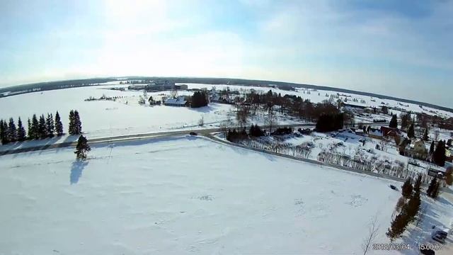 Зимние полёты на самодельном гексакоптере смотреть онлайн