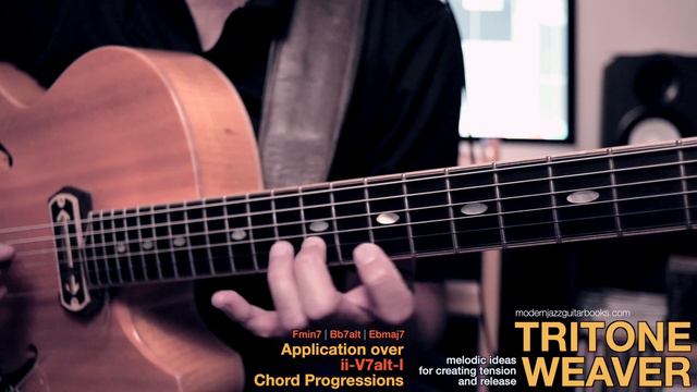TRITONE WEAVER (Melodic Ideas for Creating Tension and Release) - ii-V-I application example смотреть онлайн