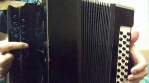 Русского - разбор наигрыша на гармони-хромке Евграф Самолётов гармонь соль маж хромка