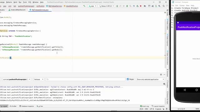 Android PushNotification Using Firebase and PHP 2021 | Android Studio | Java | PHP | Firebase смотреть онлайн