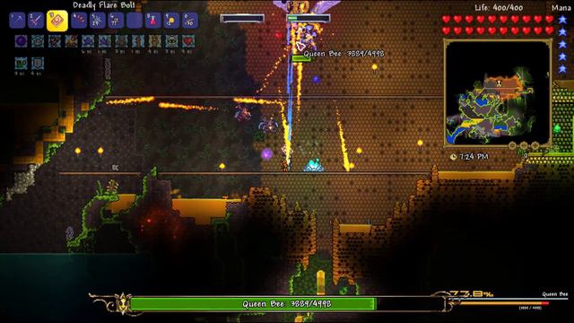 Terraria #11 THE DARK SIDE OF SKELETRON - 1.3.5 Calamity Mod S4 Let's Play смотреть онлайн