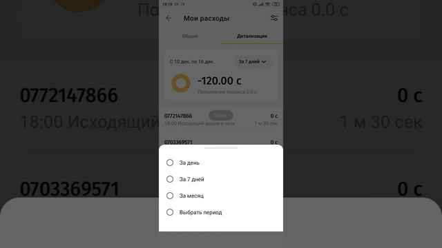 как посмотреть детализацию смотреть онлайн