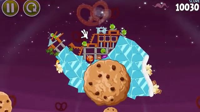 Angry Birds Space playthrough #15: Bouncy birds смотреть онлайн
