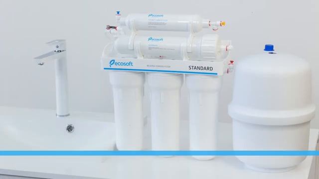 Как установить фильтр обратного осмоса Ecosoft Standard MO550ECOST смотреть онлайн