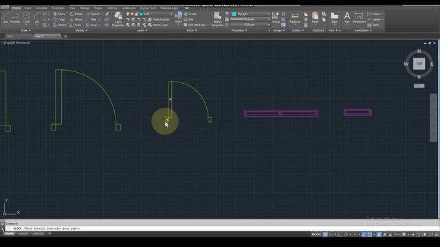 How to making a simple floor in Autocad/ Insert Door & Windows/ සිංහල/ Sky Architec смотреть онлайн