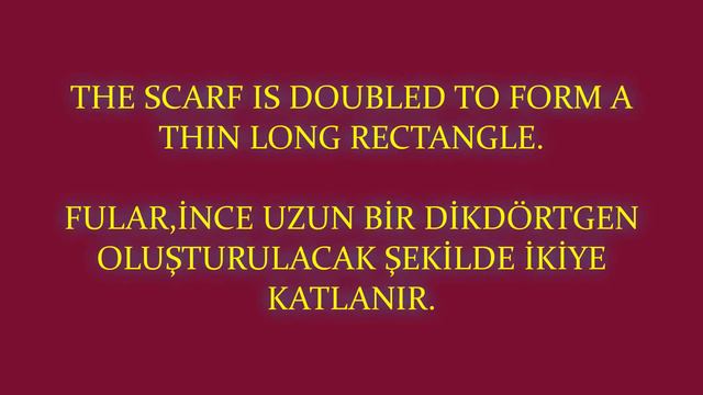 WOMEN SCARF NECK CLASSIC BINDING STYLE -2(BAYAN FULAR BOYUN KLASİK BAĞLAMA STİLİ -2) смотреть онлайн