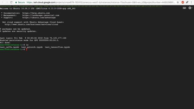 CMPE 679 Google Cloud GPU Tutorial смотреть онлайн
