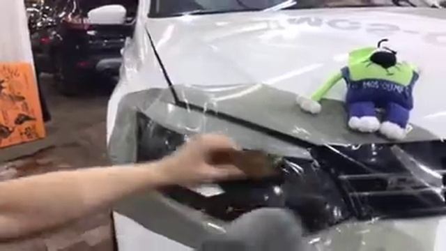Тонировка фар (головной оптики) автомобиля Volkswagen Polo (Фольксваген Поло) смотреть онлайн