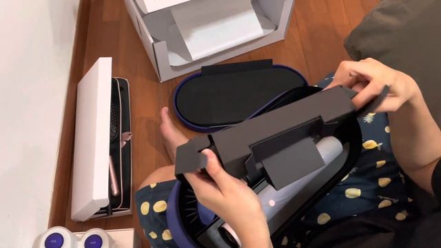 Unboxing Dyson Airwrap™ Multi-styler Complete Long (Vinca Blue And Rosé)