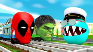 Поезда протип Дедпула и Халка 2