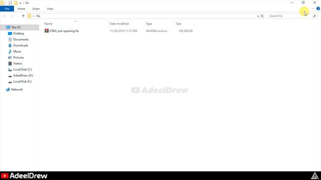 GTA 5 Error Not Opening When Clicking on GTAVLauncher to Play the Game (Fix Tutorial) AdeelDrew смотреть онлайн
