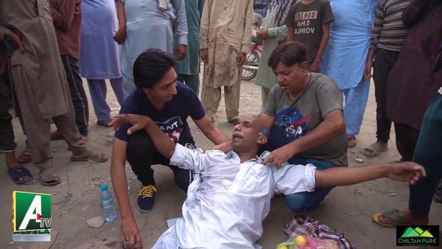 Goga Pasroori had an accident and Saleem Albela is very upset |Albela Tv Presentation смотреть онлайн