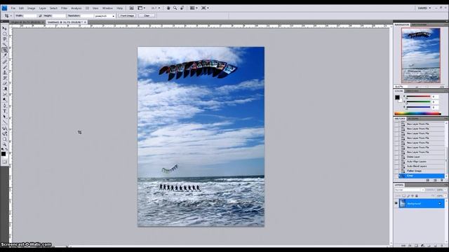 How to Stack Multiple Images in Photoshop to Capture Motion смотреть онлайн