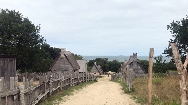 ПУТЕШЕСТВИЕ В АМЕРИКУ  1620 ГОДА. PLIMOTH PLANTATION.