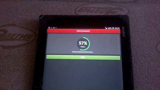 SONY Xperia Tablet Z Antutu Test смотреть онлайн