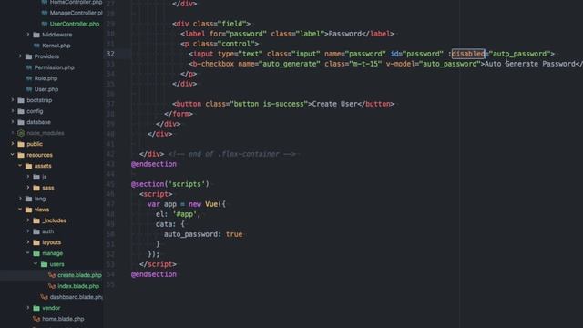User CRUD - Build an Advanced Blog/CMS (Episode 12) смотреть онлайн