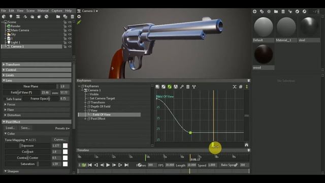 Camera Keyframe Animation | Marmoset Toolbag 3 Tutorial