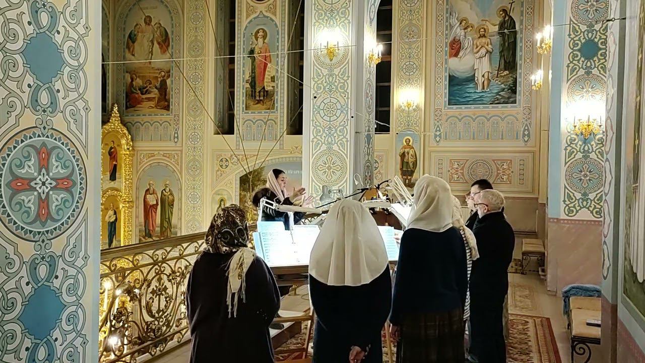 «Ангельский собо́р».Тропари "По непорочных" (Киевский распев). Регент Екатерина Артюхова. смотреть онлайн
