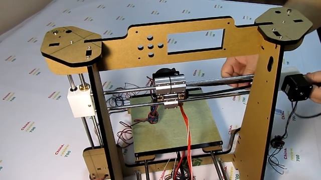 3D Printer Hesine M-505 Сборка ЧАСТЬ 3 Экструдер / 3D Printer Size 210*210*210mm Acrylic LCD #75 смотреть онлайн