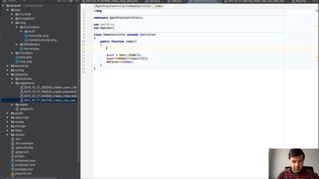 Pivot tables and many-to-many relationships in Laravel смотреть онлайн