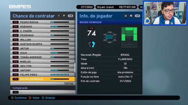 ALEXANDRE PATO É DO CRUZEIRO !!! - MASTER LEAGUE #03 | PES 2019 смотреть онлайн