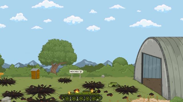 Вторжение КВ-2 - Яга - Мультики про танки смотреть онлайн