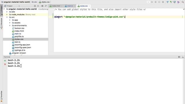 ? Angular Material Hello World with the Angular CLI смотреть онлайн