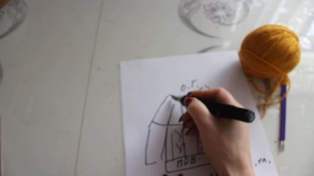 ДЖЕМПЕР С КРУГЛОЙ КОКЕТКОЙ.СПРАВЯТСЯ ДАЖЕ НОВИЧКИ смотреть онлайн