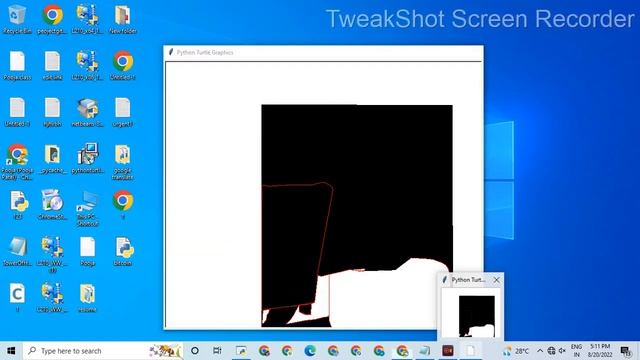 Allu Arjun in python turtle || Drawing in Python || Python turtle library || Python for beginners смотреть онлайн